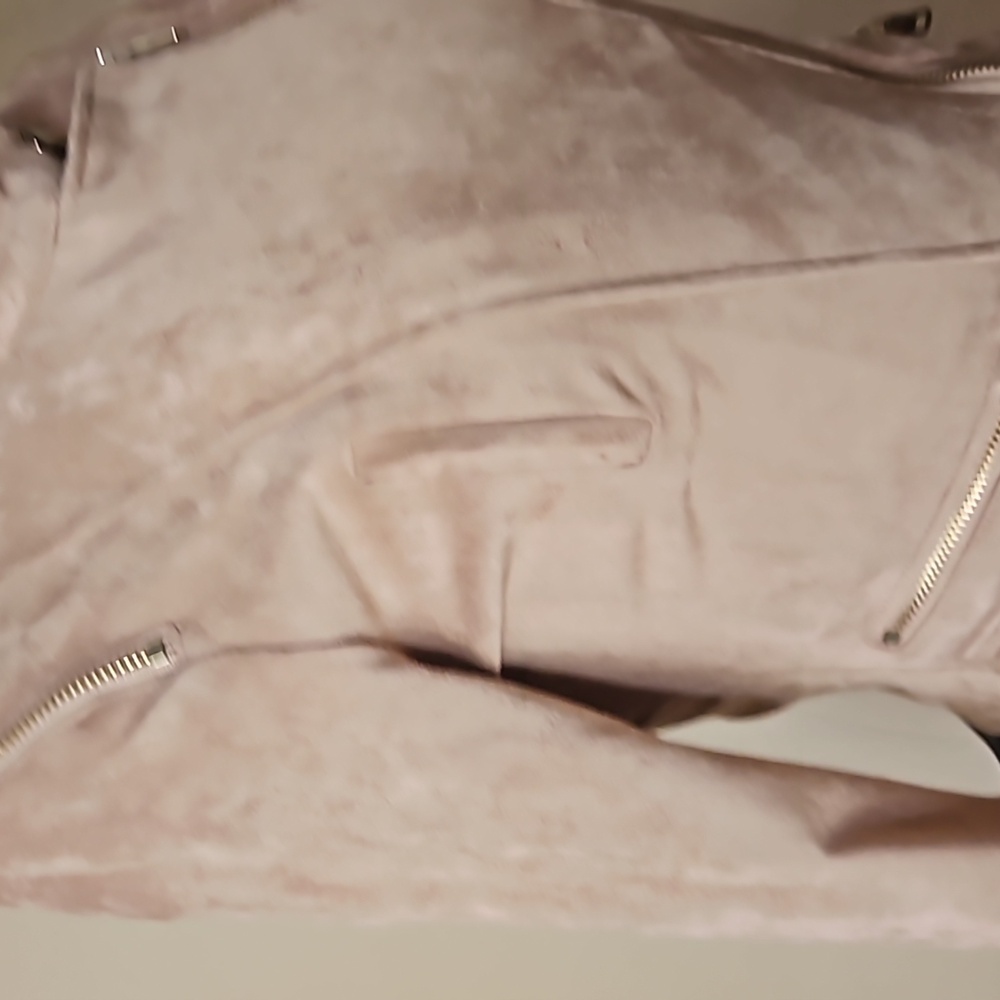Streetwear Society Faux Suede Jacket ptp 18 1/2 - Picture 5 of 8